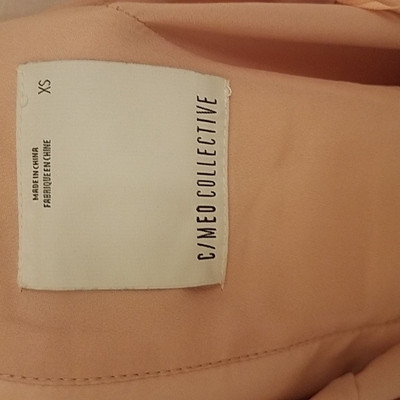 C/MEO Collective Eventual blush one shoulder dress - Picture 9 of 10